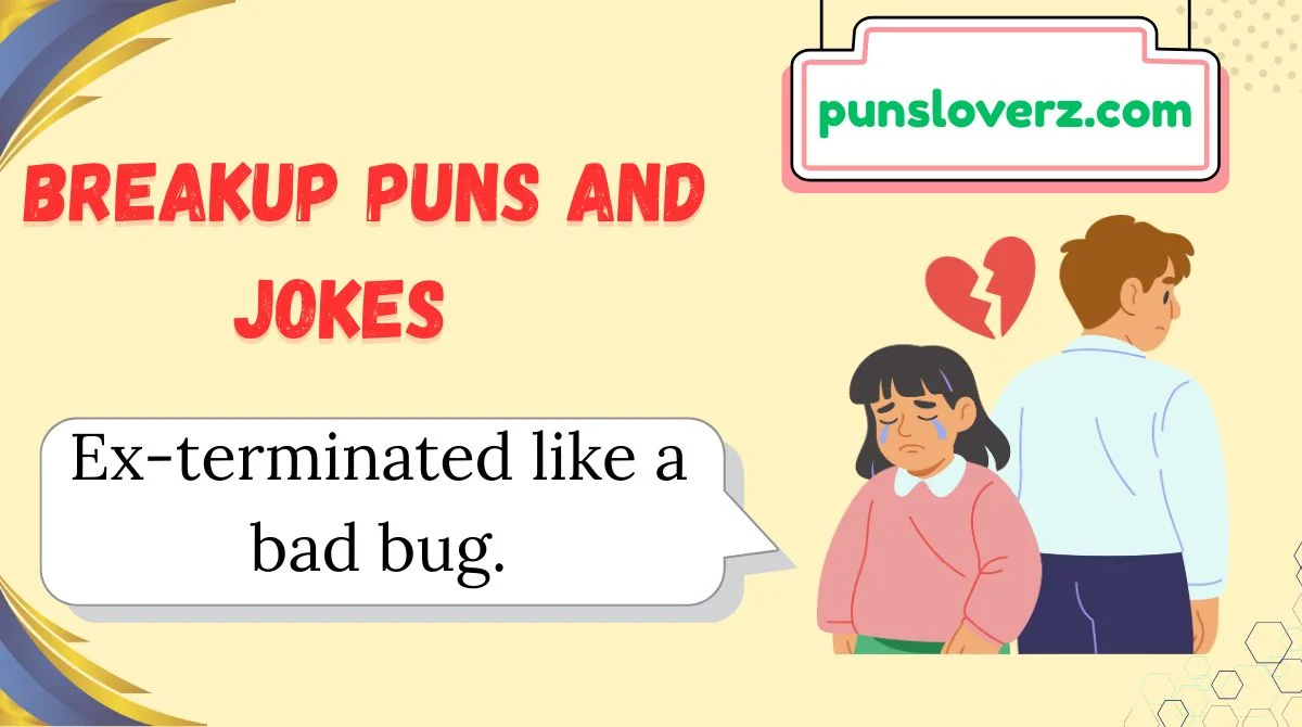 Breakup Puns and Jokes