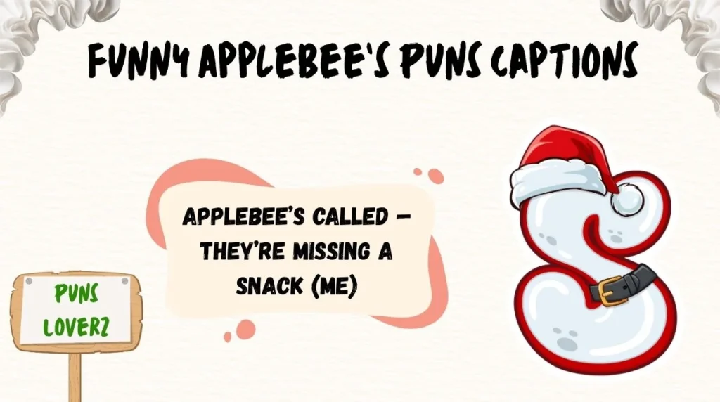 Funny Applebeeās Puns Captions