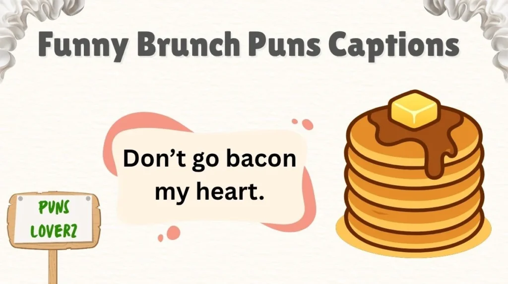 Funny Brunch Puns Captions