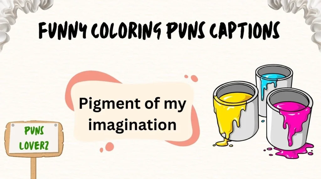 Funny Coloring Puns Captions