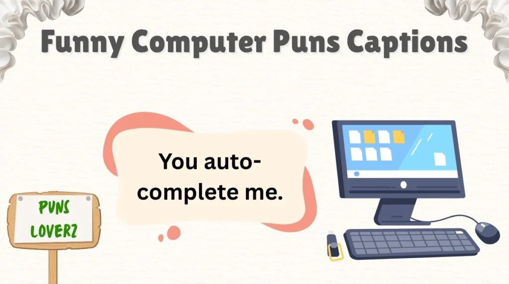 Funny Computer Puns Captions