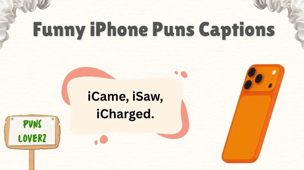  Funny iPhone Puns Captions
