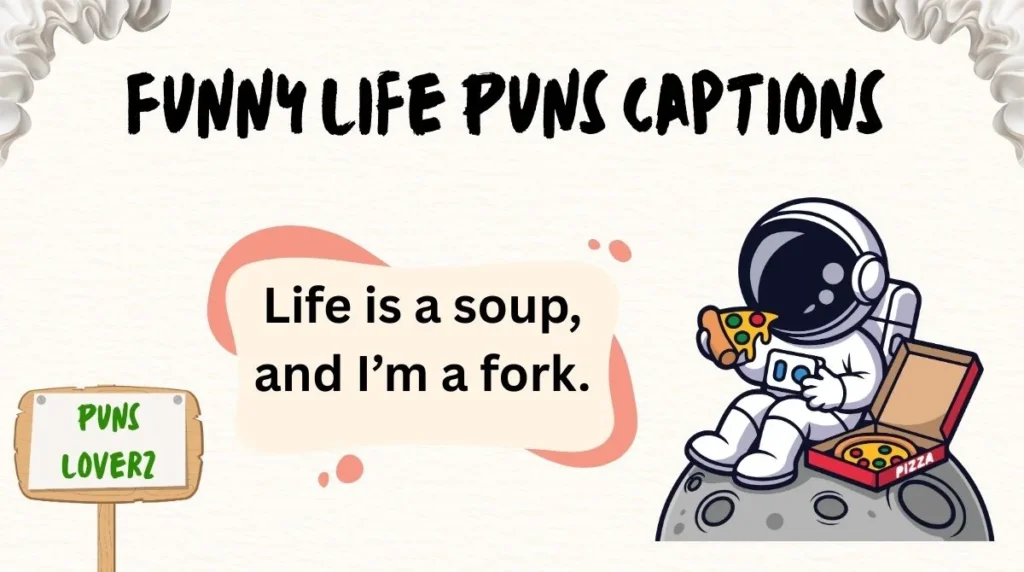 Funny Life Puns Captions 