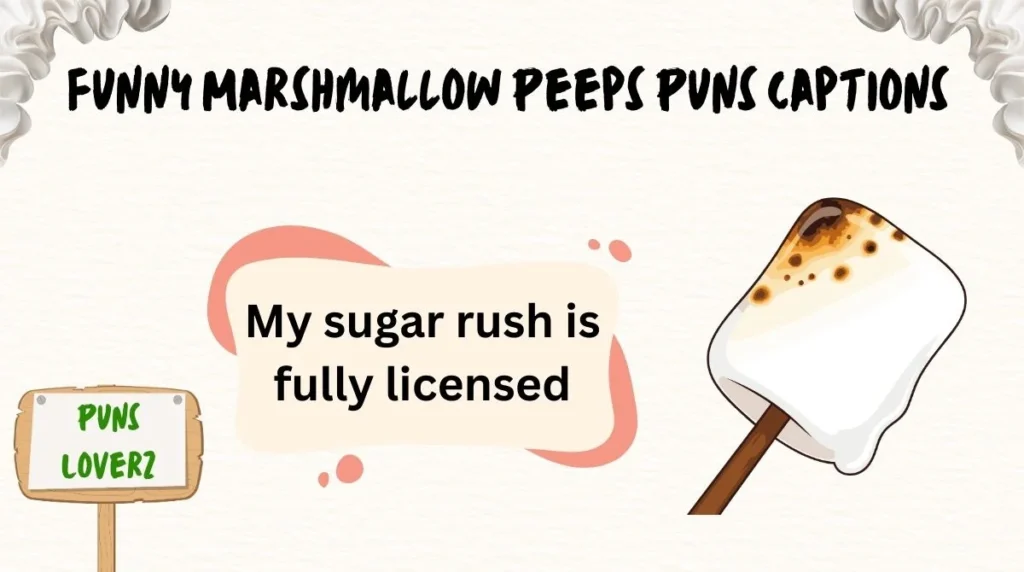 Funny Marshmallow Peeps Puns Captions