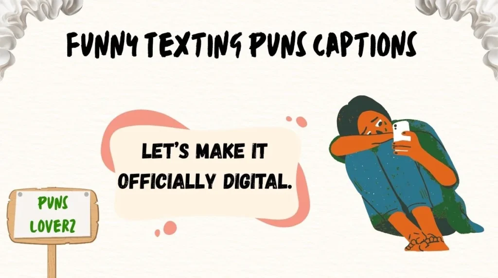 Funny Texting Puns Captions