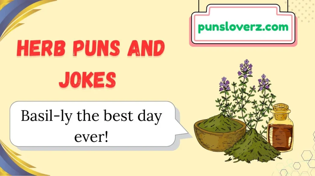 Herb Puns and Jokes