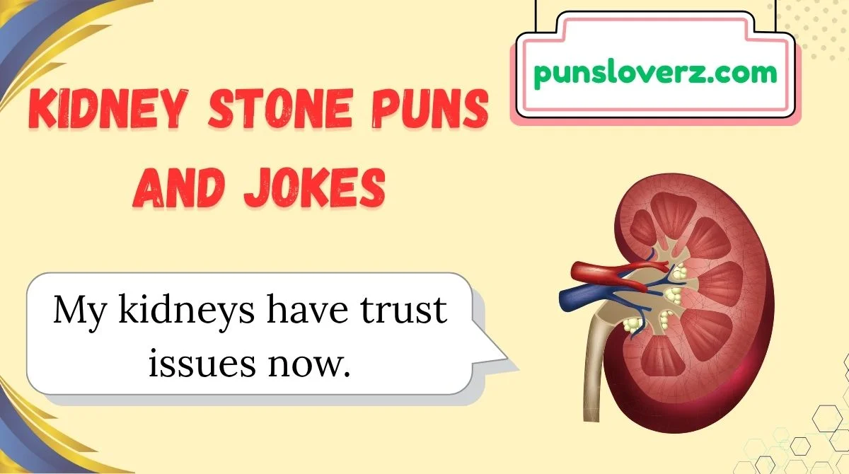 Kidney Stone Puns and Jokes