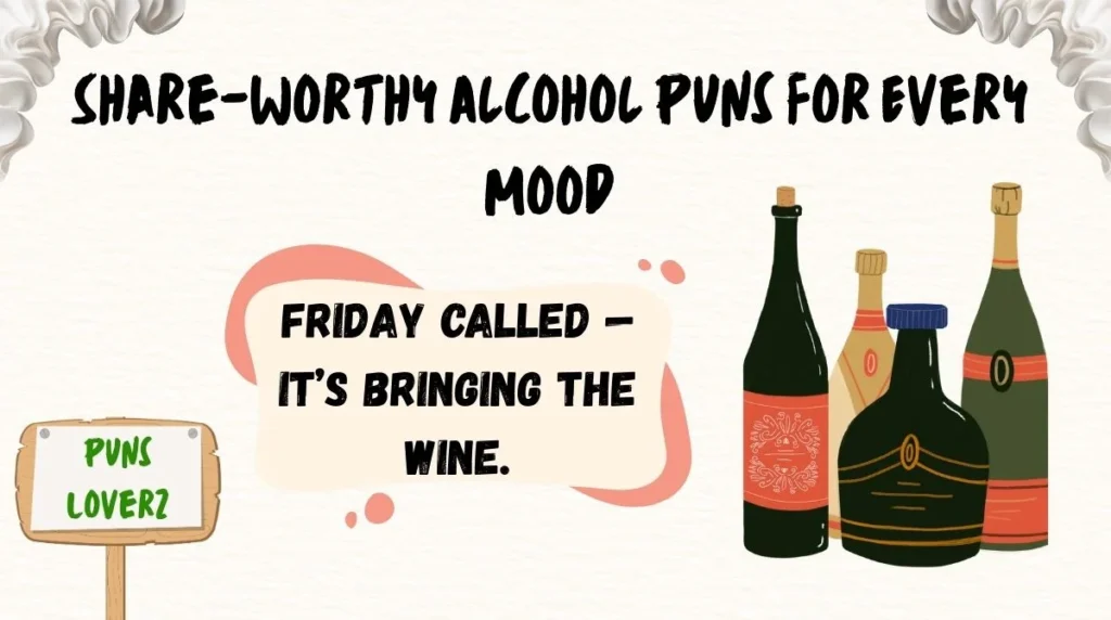 Share-Worthy Alcohol Puns for Every Mood