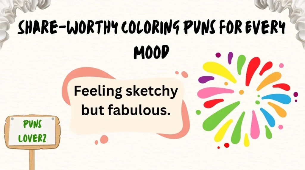 Share-Worthy Coloring Puns for Every Mood