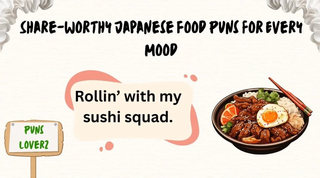 Share-Worthy Japanese Food Puns for Every Mood
