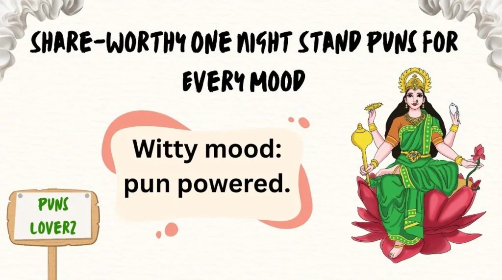 Share-Worthy One Night Stand Puns for Every Mood