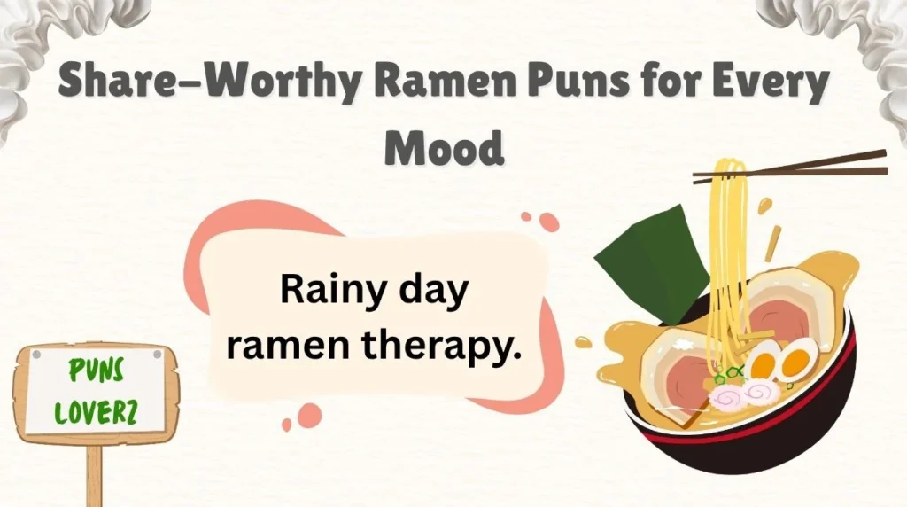 Share-Worthy Ramen Puns for Every Mood