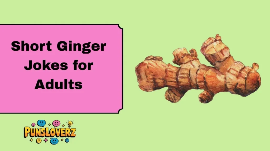 Short Ginger Jokes for Adults