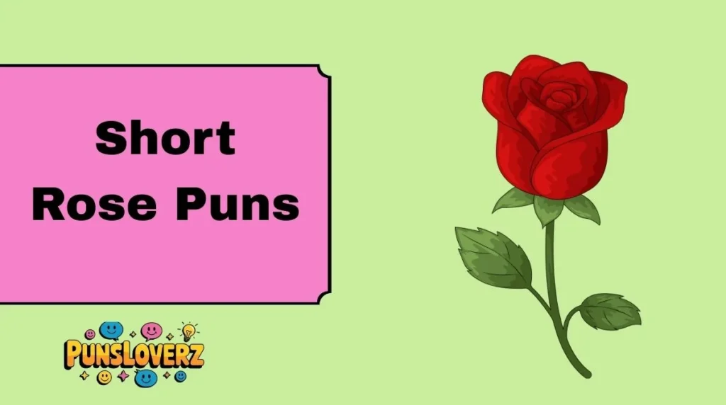 Short Rose Puns