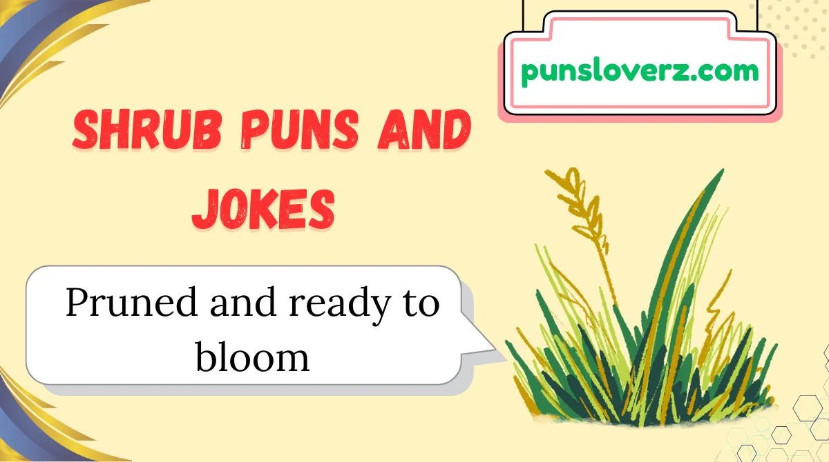 Shrub Puns and Jokes