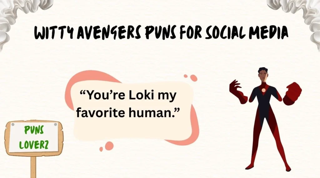 Witty Avengers Puns for Social Media