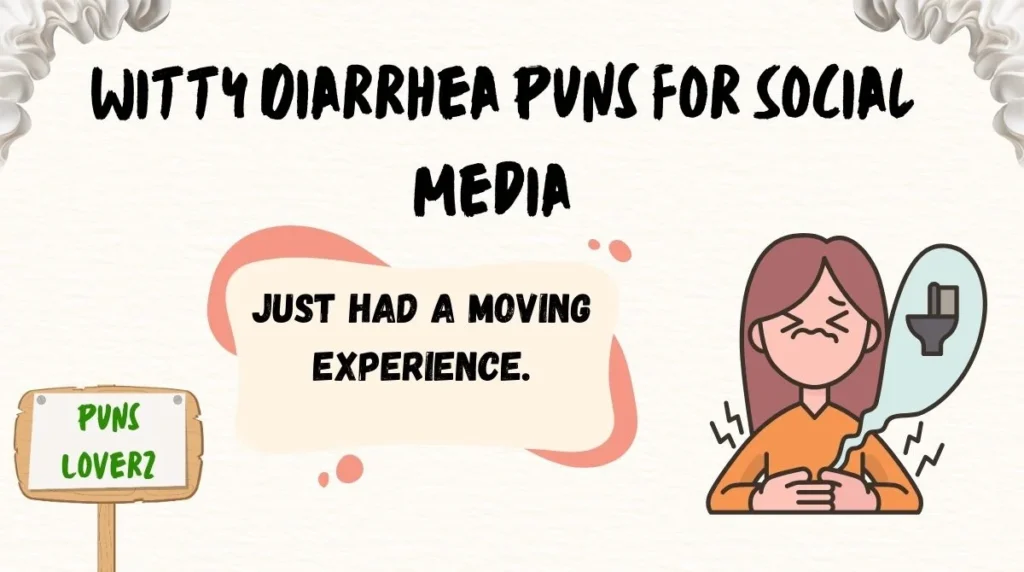  Witty Diarrhea Puns for Social Media 
