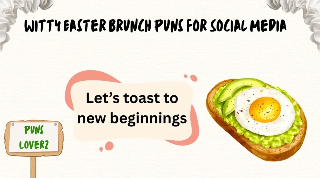 Witty Easter Brunch Puns for Social Media