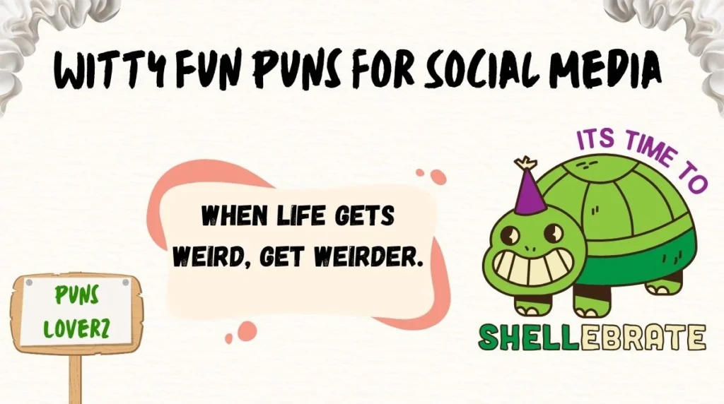 Witty Fun Puns for Social Media