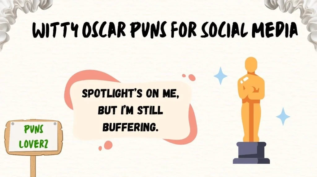 Witty Oscar Puns for Social Media