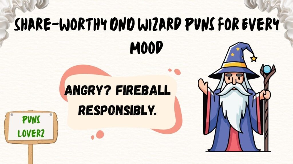 Share-Worthy DnD Wizard Puns for Every Mood