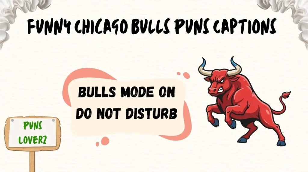 Funny Chicago Bulls Puns Captions