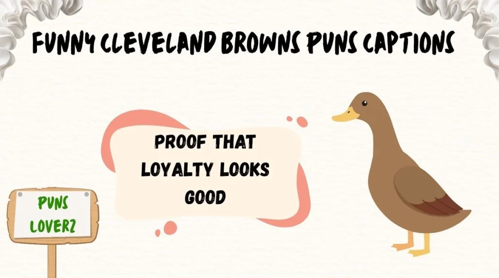 Funny Cleveland Browns Puns Captions