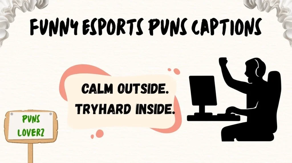 Funny Esports Puns Captions