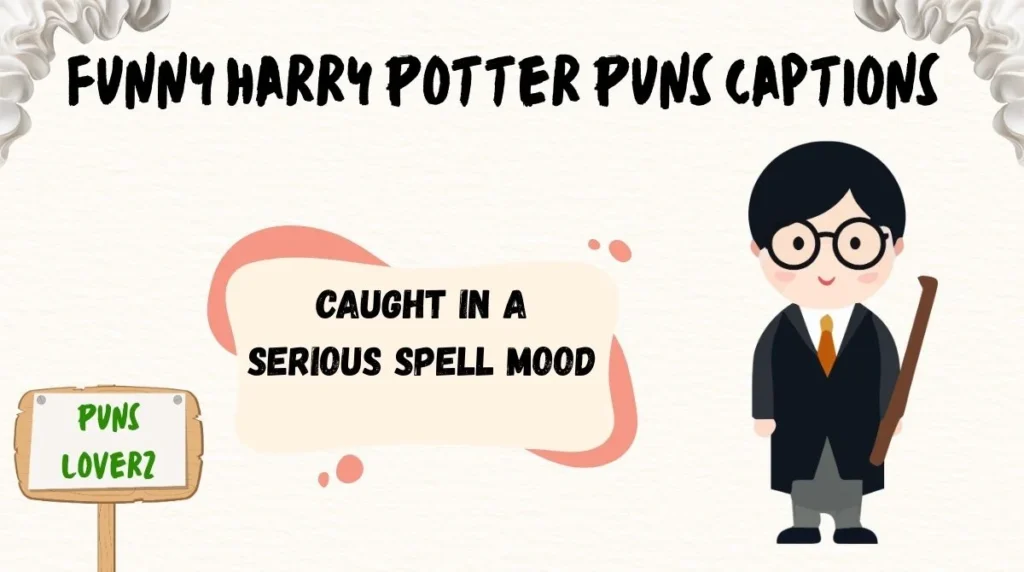 Funny Harry Potter Puns Captions