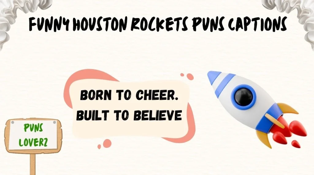 Funny Houston Rockets Puns Captions
