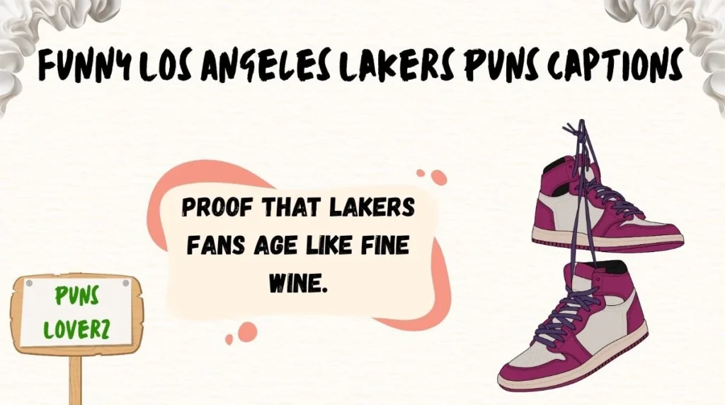 Funny Los Angeles Lakers Puns Captions