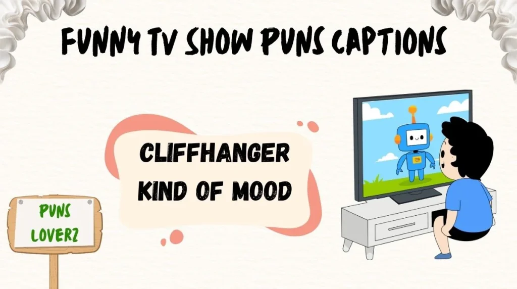 Funny TV Show Puns Captions