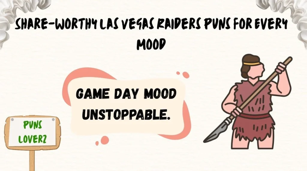 Share-Worthy Las Vegas Raiders Puns for Every Mood