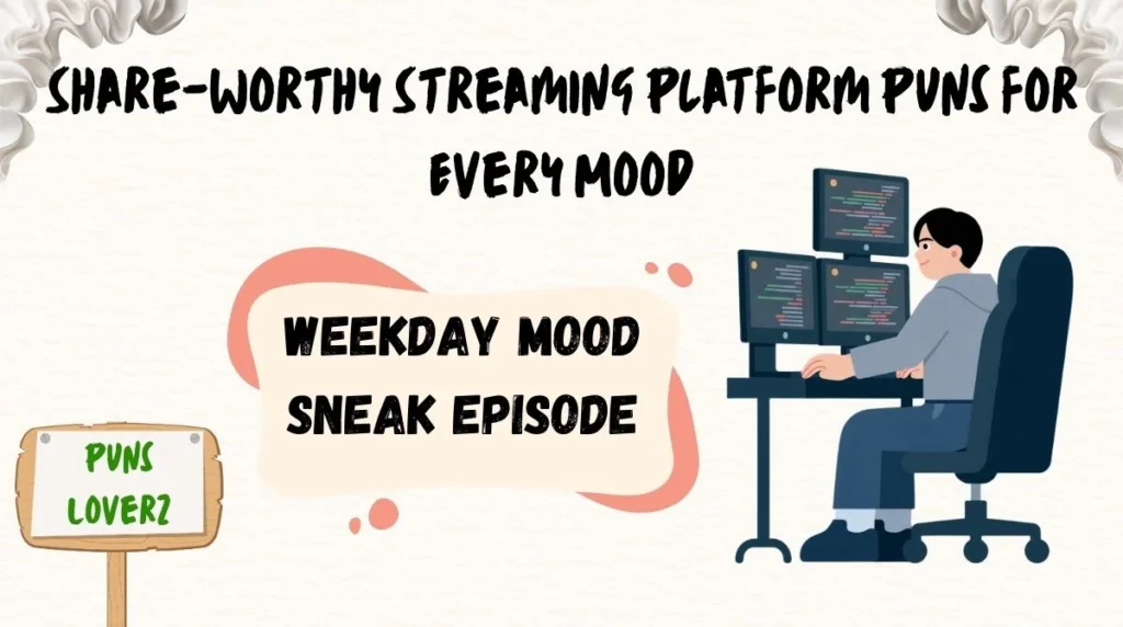Share-Worthy Streaming Platform Puns for Every Mood
