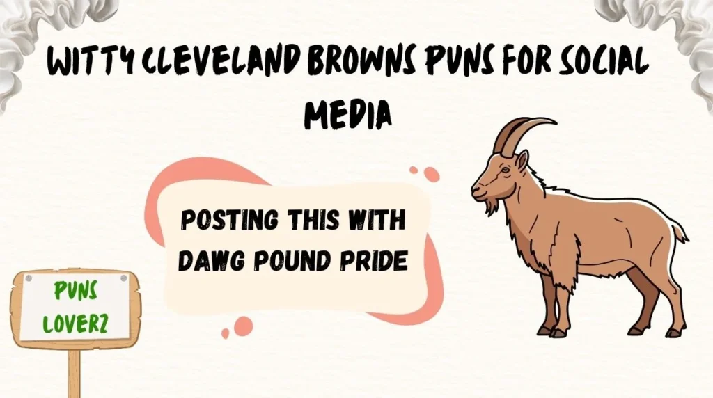 Witty Cleveland Browns Puns for Social Media