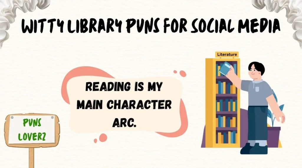 Witty Library Puns for Social Media