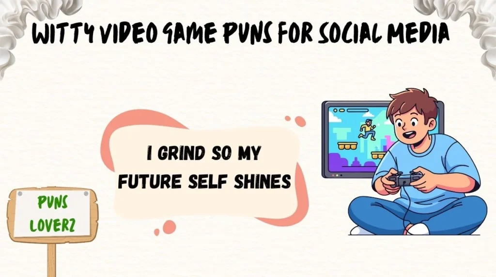 Witty Video Game Puns for Social Media